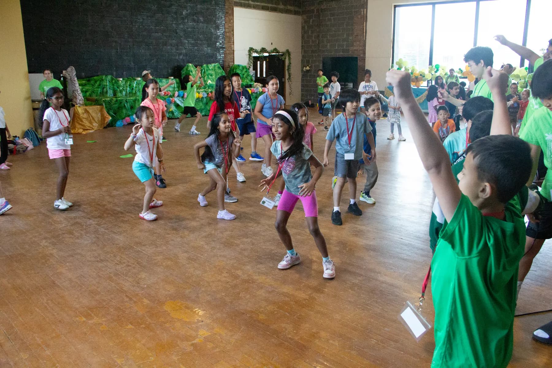 Children participating in KidzQuest at Beacon Church