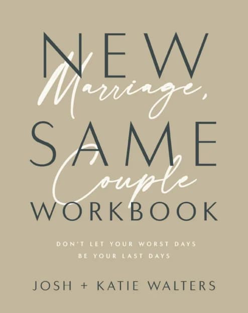 New Marriage, Same Couple workbook artwork
